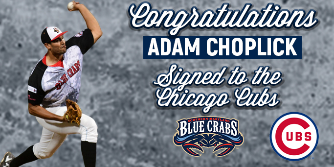 Adam Choplick Signs With Chicago Cubs Organization